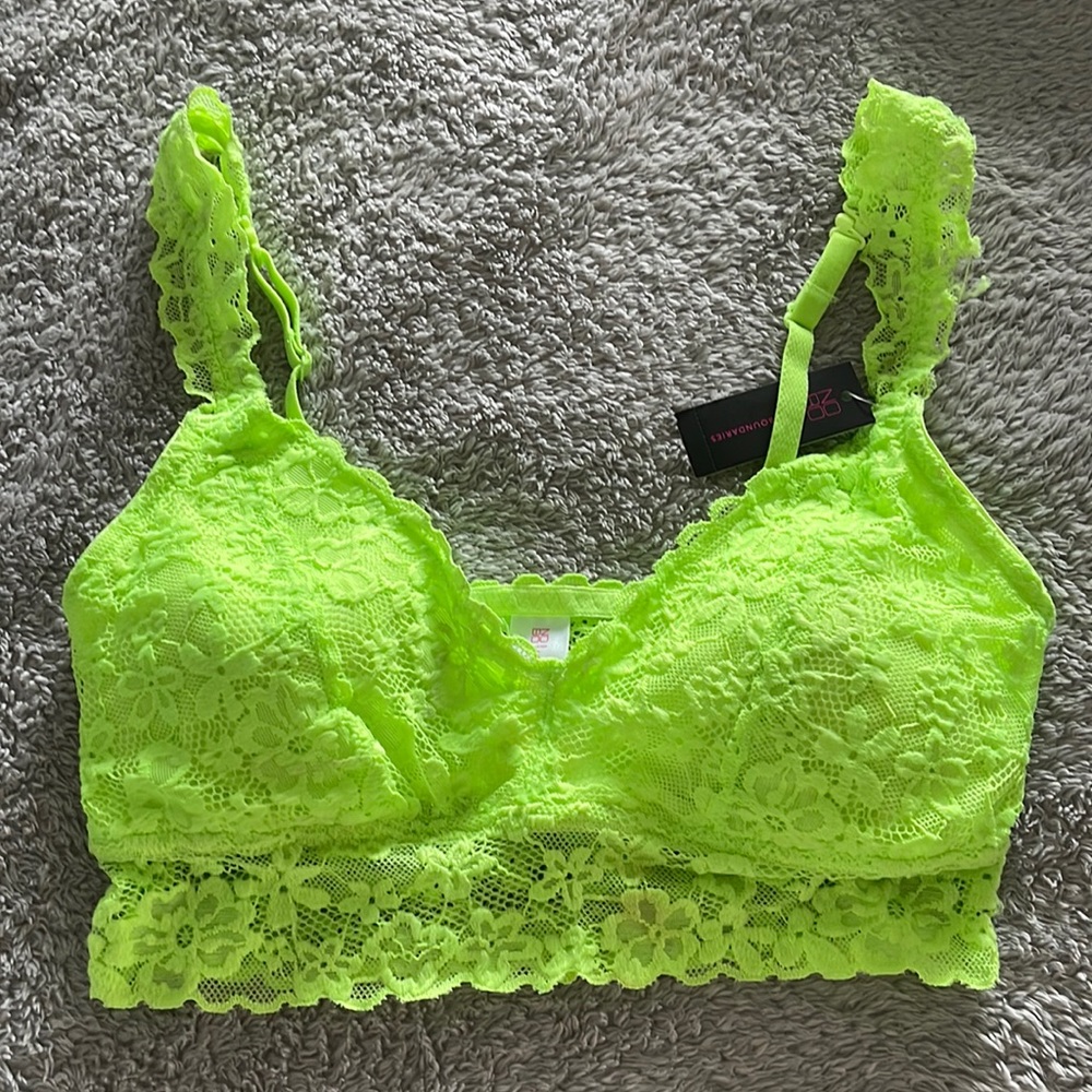 Lime Green Bralette